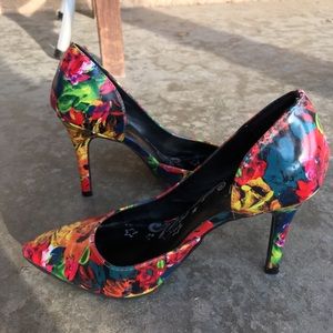Floral Heels
